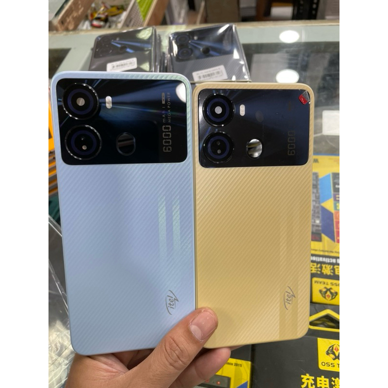 Backdoor ITEL P40 P662L - Casing ITEL P40 - Tutup Cover Belakang Baterai ITEL P40 - Blue