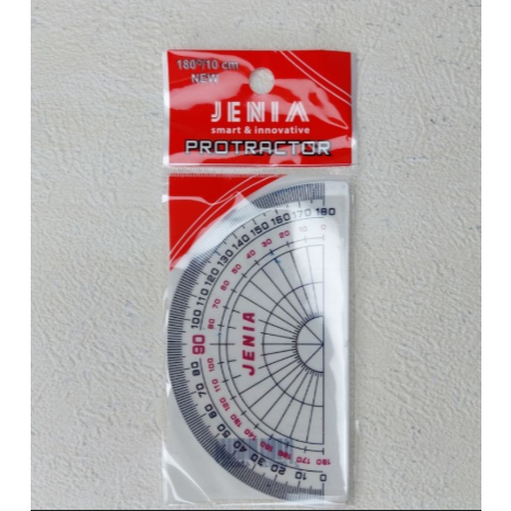 

PENGGARIS JENIS TIPE 180'/10cm NEW PROTRACTOR