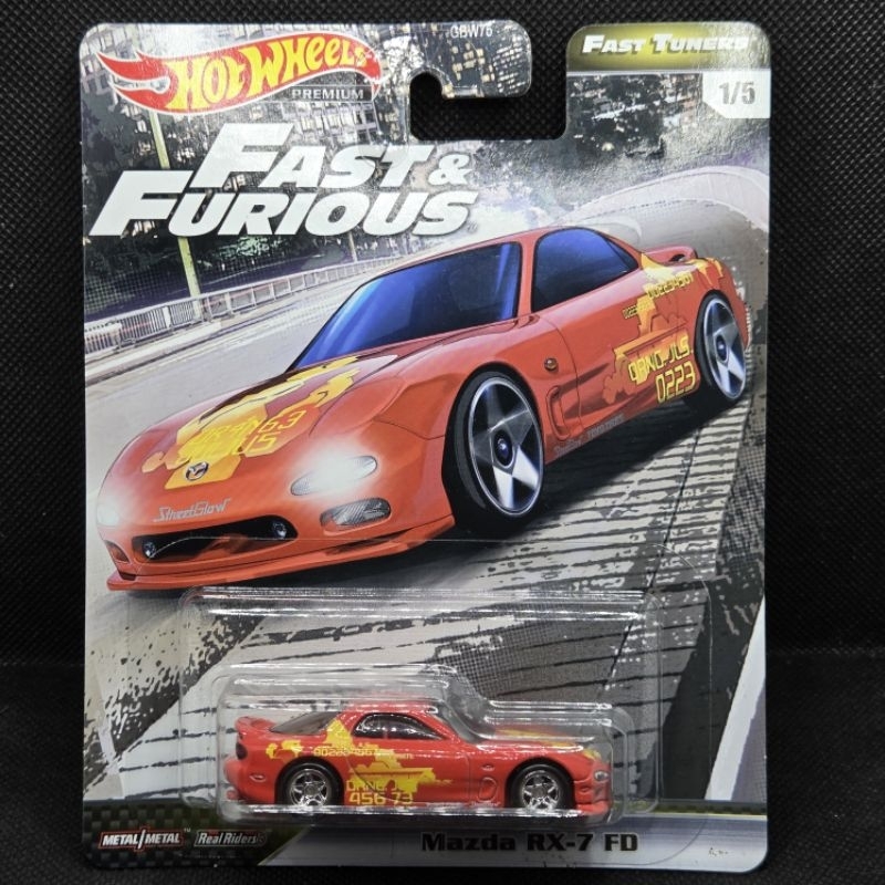 Hotwheels Premium Mazda RX 7 FD Hot Wheels Fast Tuners