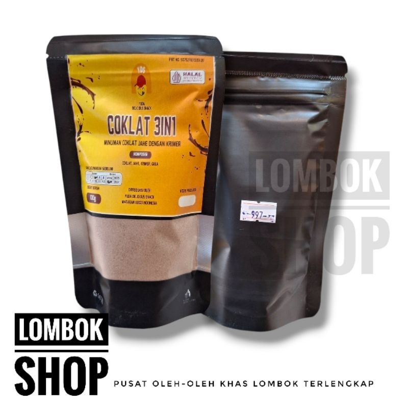 

Minuman Coklat Jahe Dengan Krimer Coklat 3 In 1 Khas Lombok Kualitas Terbaik 100 Gram