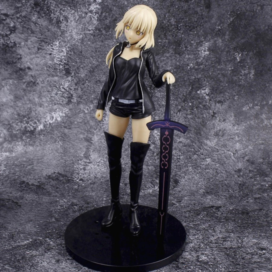 Action FIgure Fate Grand Order Action Figure Black Saber 20cm No Box