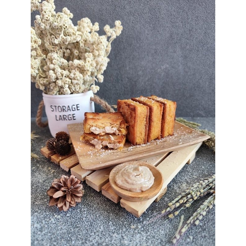 

Kue jadul Gabin ubi dan tape lumer