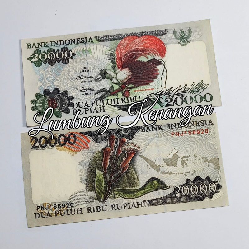 Cenderawasih 20.000 Rupiah
