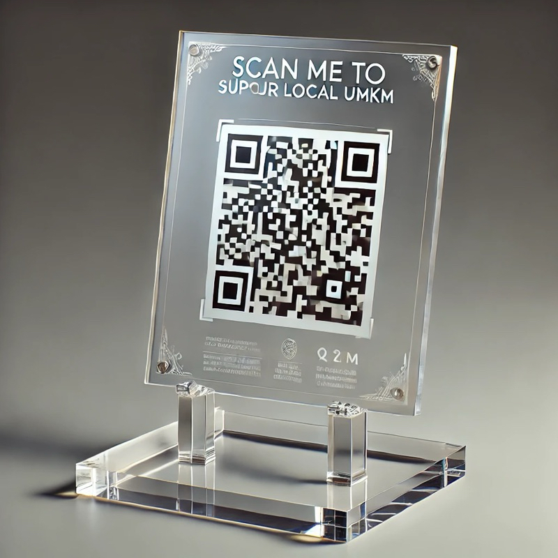 

Custom Stand Akrilik QR/Barcode