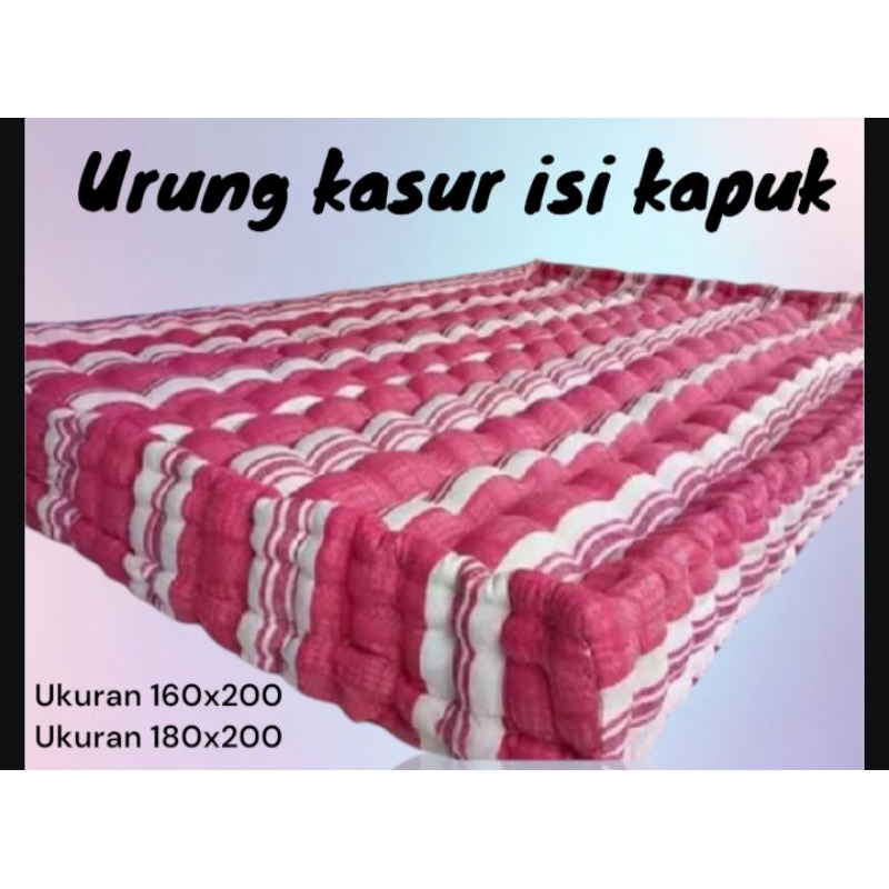 Urung kasur kapuk.sarung kapuk kasur.bahan tebal