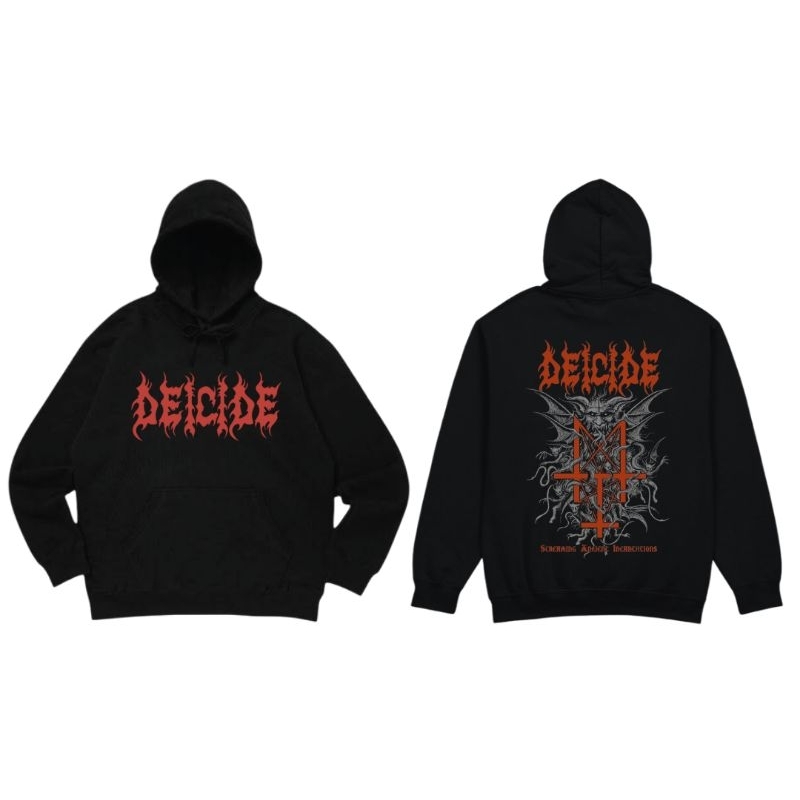 Hoodie band Deicide sweater band deicide