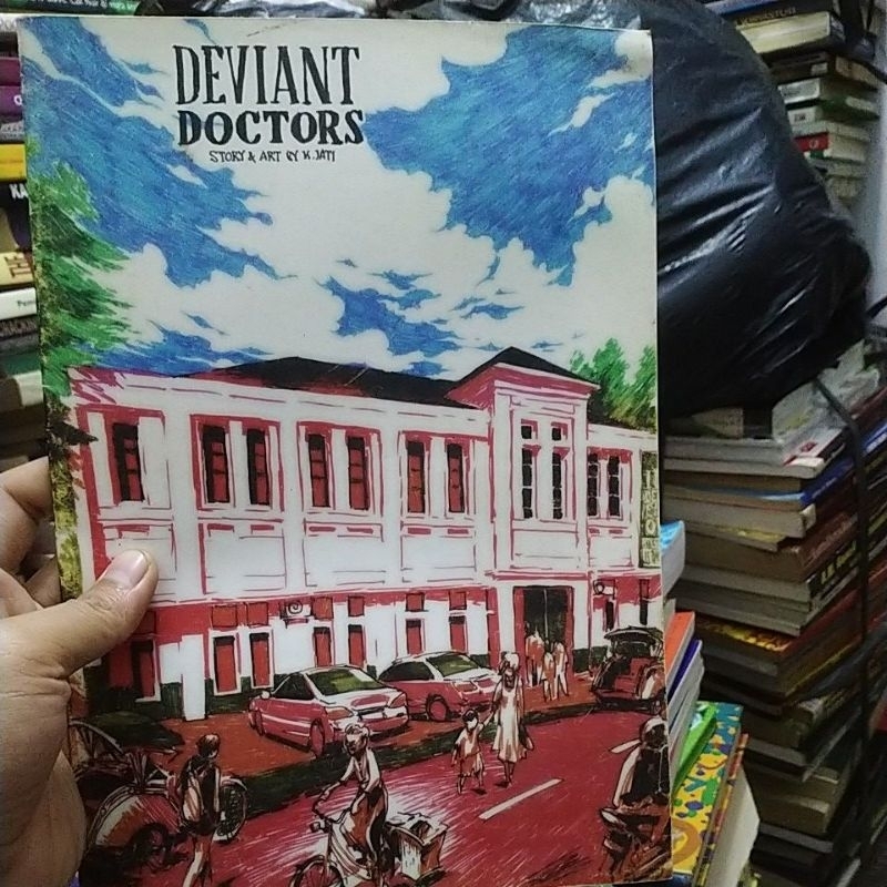 buku komik deviant doctors story & art by k jati original