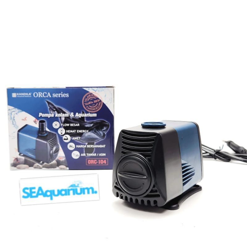 KANDILA ORCA 104 Pompa Air Aquarium Hidroponik Pompa Air Ekonomis