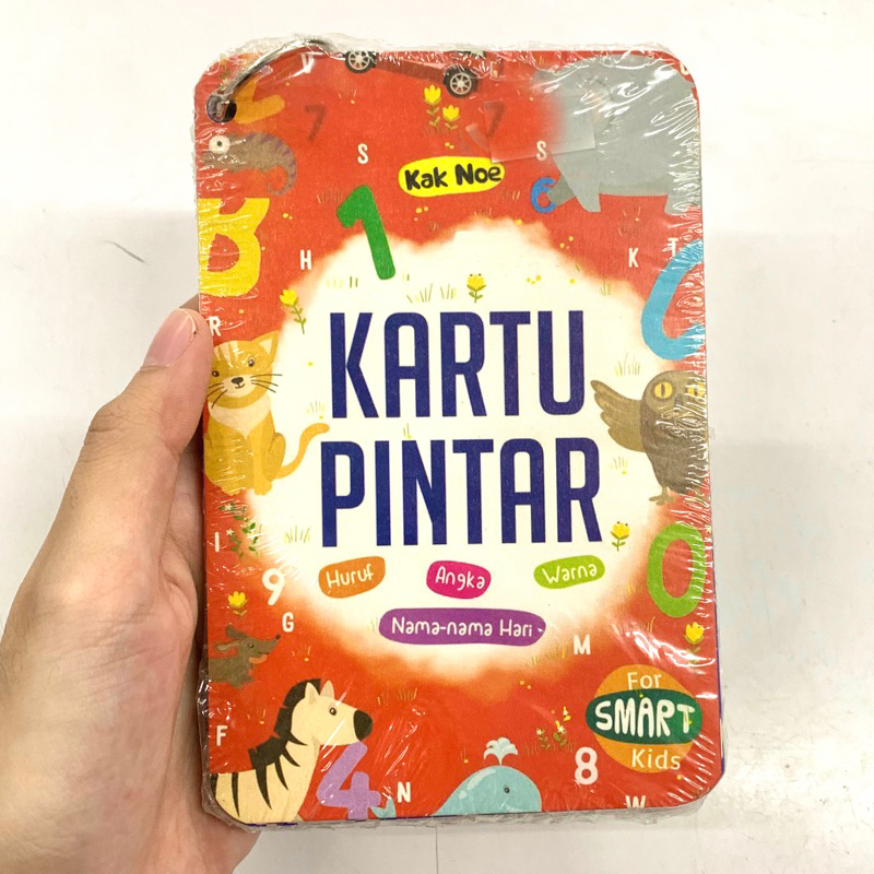 Kartu Flash Card Anak Hewan Angka Warna Nama Hari
