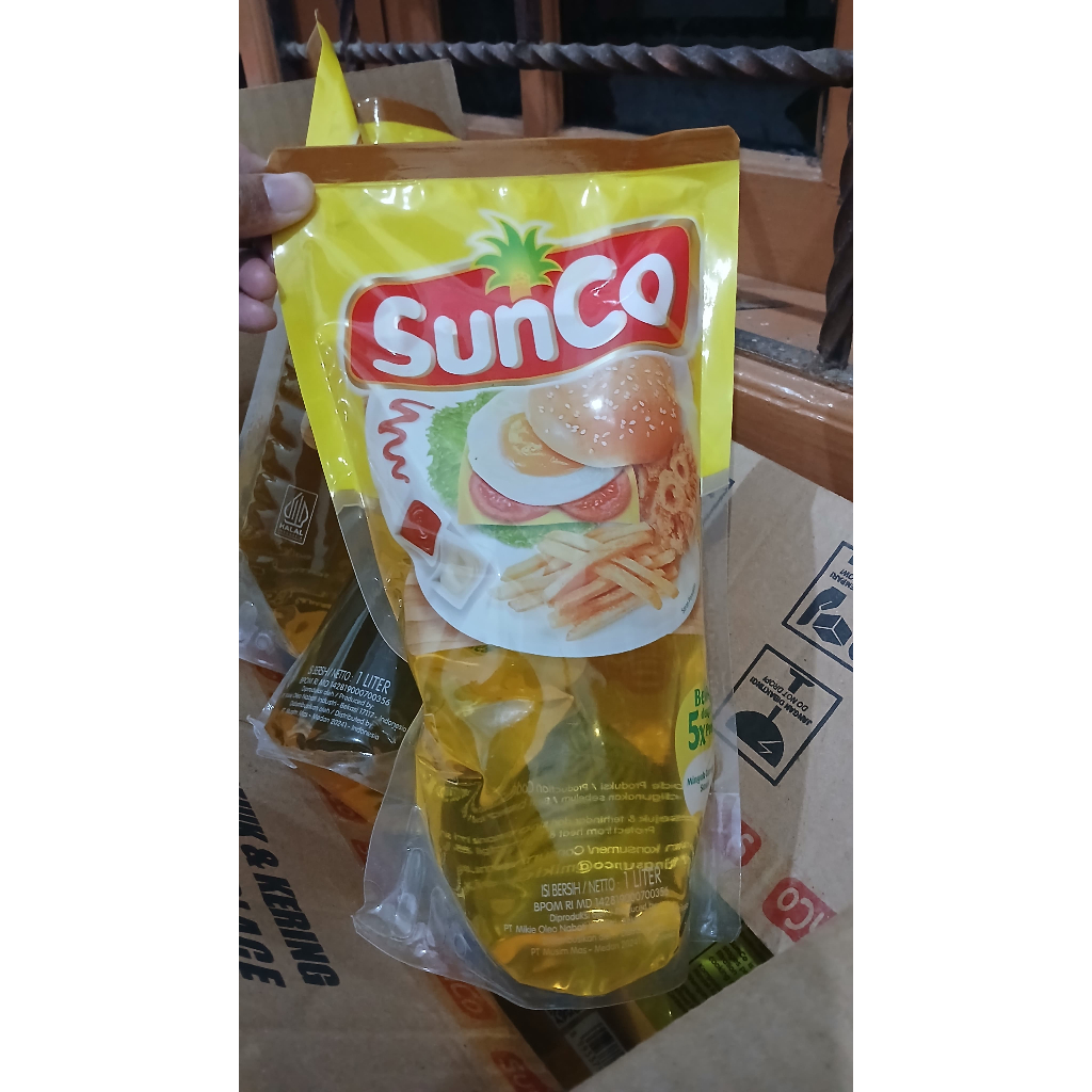 

minyak goreng sunco minyak sunco 1 liter jernih