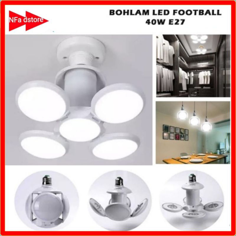 Lampu Football LED 45W Lampu Dragon Bohlam LED Football Lampu Model Bola