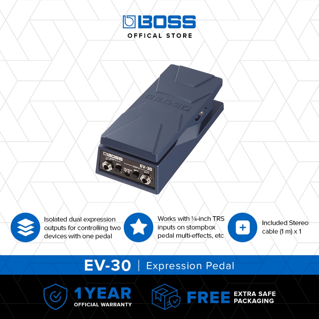 BOSS EV-30 Dual Expression Pedal