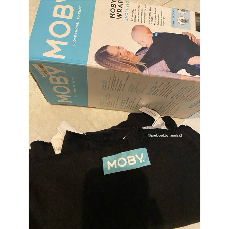 GENDONGAN BAYI MOBY WRAP preloved
