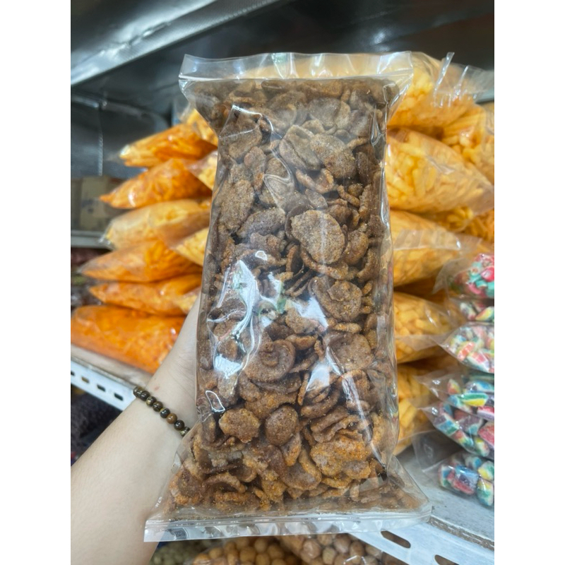 

KERUPUK JENGKOL PEDAS 500g