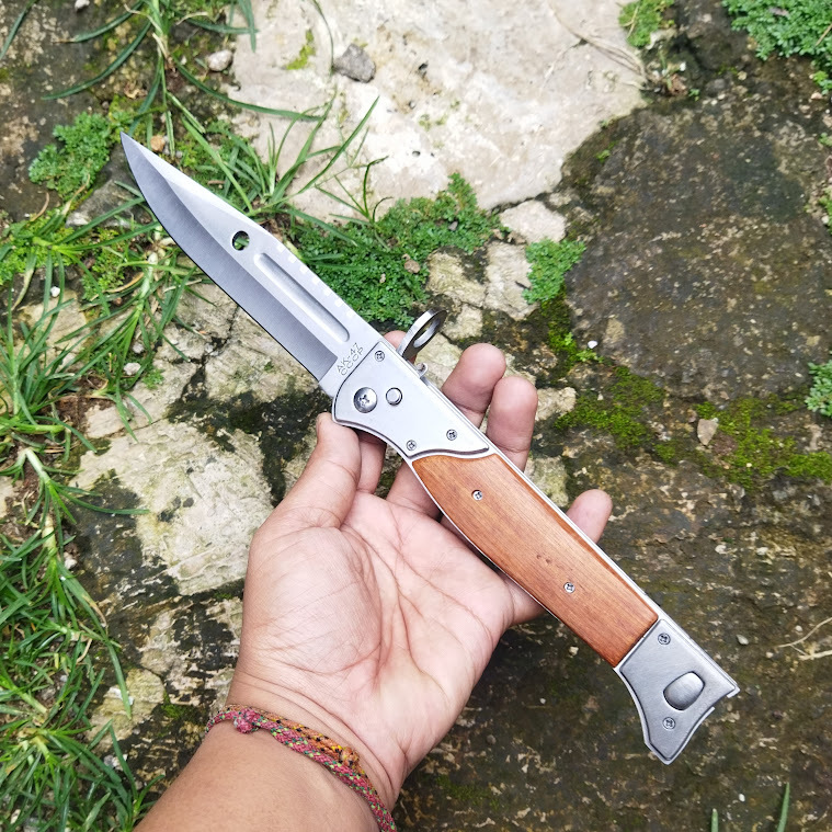 Pisau Survival CCCP Besar Camping Bushcraft Hiking