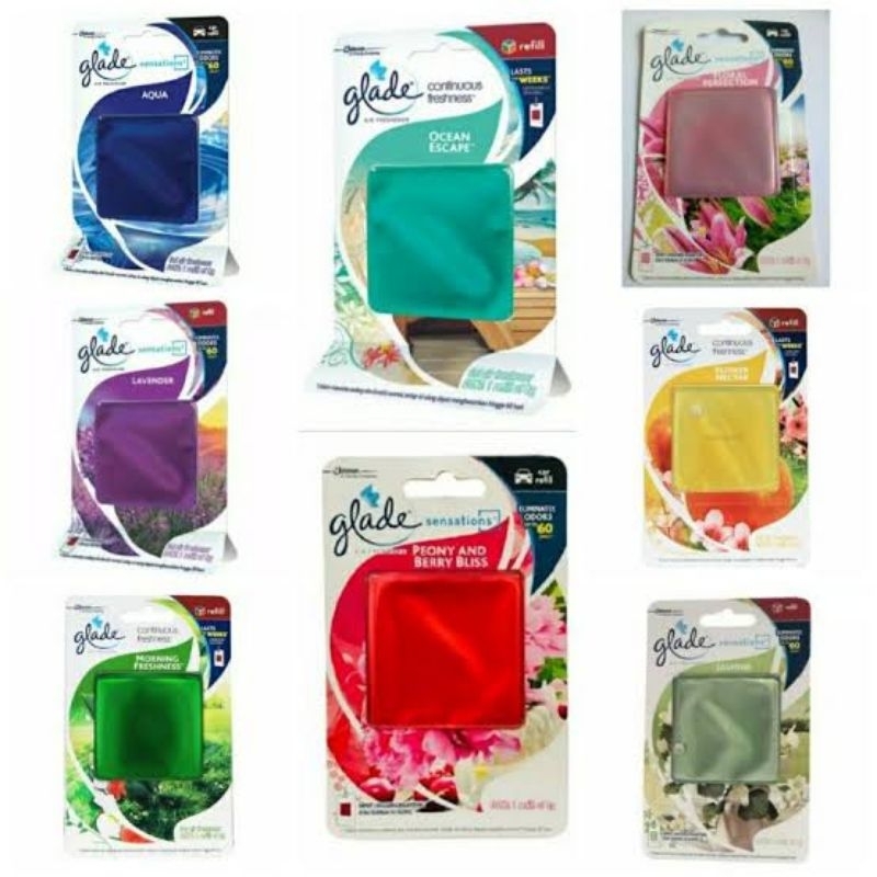 Glade sensations pewangi mobil / ruangan