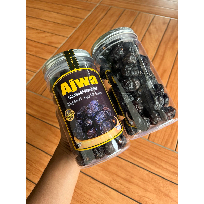 

Kurma Ajwa 500gr / Kurma Nabi Premium Original High Quality Al Sharim | oleh oleh haji dan umroh