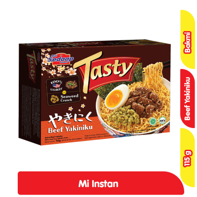 

Sedaap Tasty Bakmi Yakiniku Daging / Teriyaki / Bakmi Geprek 115 g