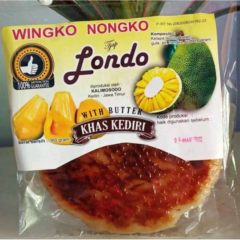 

wingko londo rasa nanas khas Kediri
