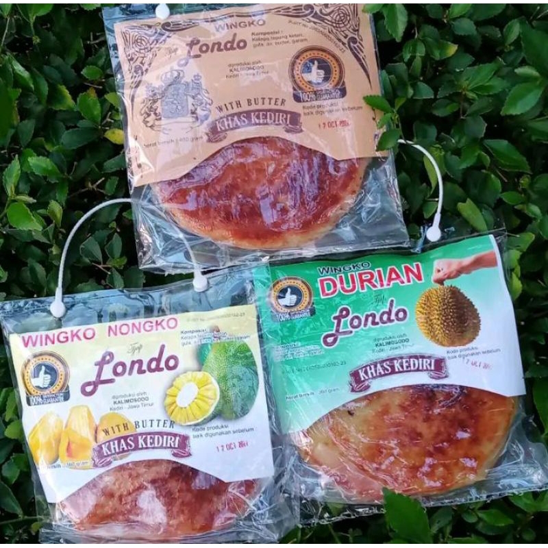 

3 item wingko londo rasa original,nangka&durian