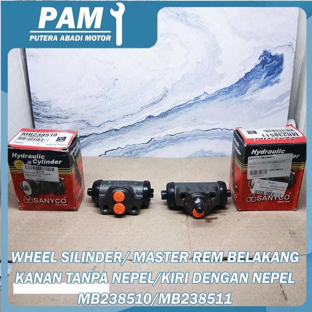 Master Rem Belakang/ Kower Rem/ Wheel Cylinder L300 Diesel Merk Sanyco ff
