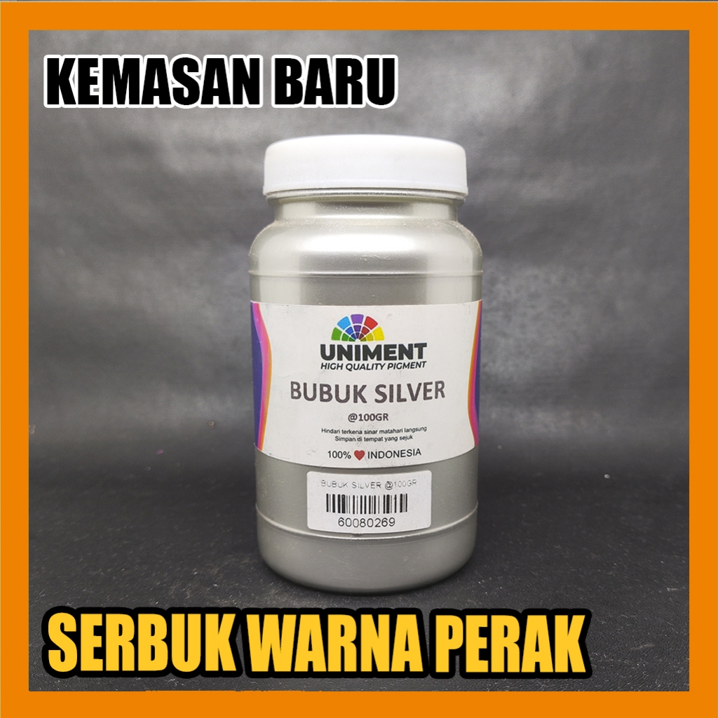 

Serbuk warna Perak Halus 100g