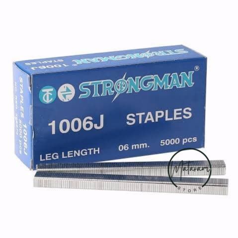 

STRONGMAN Isi Staples 1006J 6MM Isi Staples 6 MM 1006 J