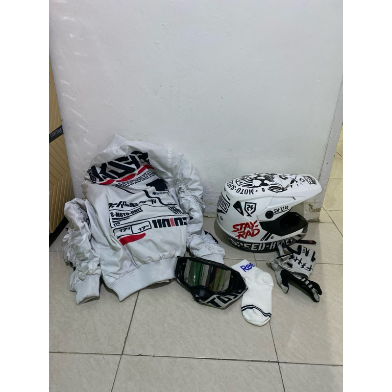 jaket hoodie varsity ksr one one nine ( L ) limited edition