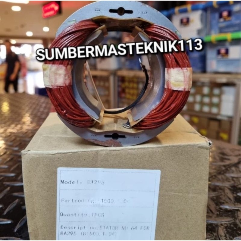 STATOR DOLIZ BA295 BANTALAN GULUNGAN MESIN JACK HAMMER DOLIZ BA 295 ORIGINAL DOLIZ