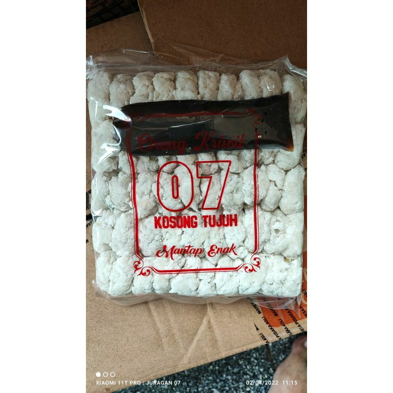 

*Ready*Cireng kriwil besarIsi 50 biji