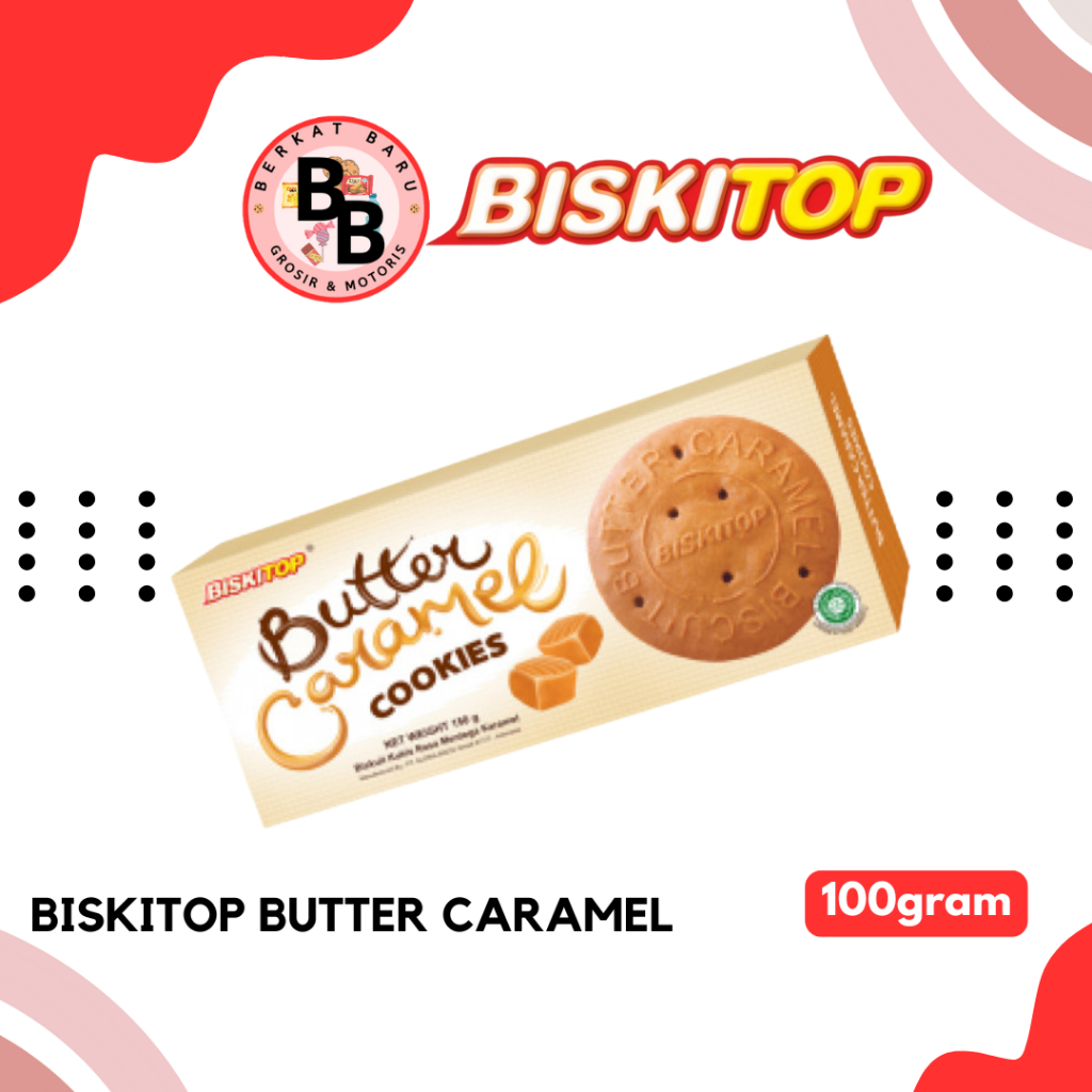 

[BB SNACK] BISKITOP BUTTER CARAMEL 100gram