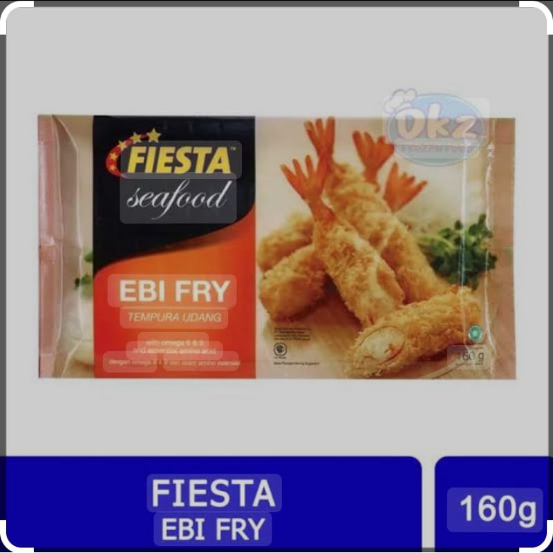 

Fiesta Eby Fry (Tempura Udang) 160 Gr