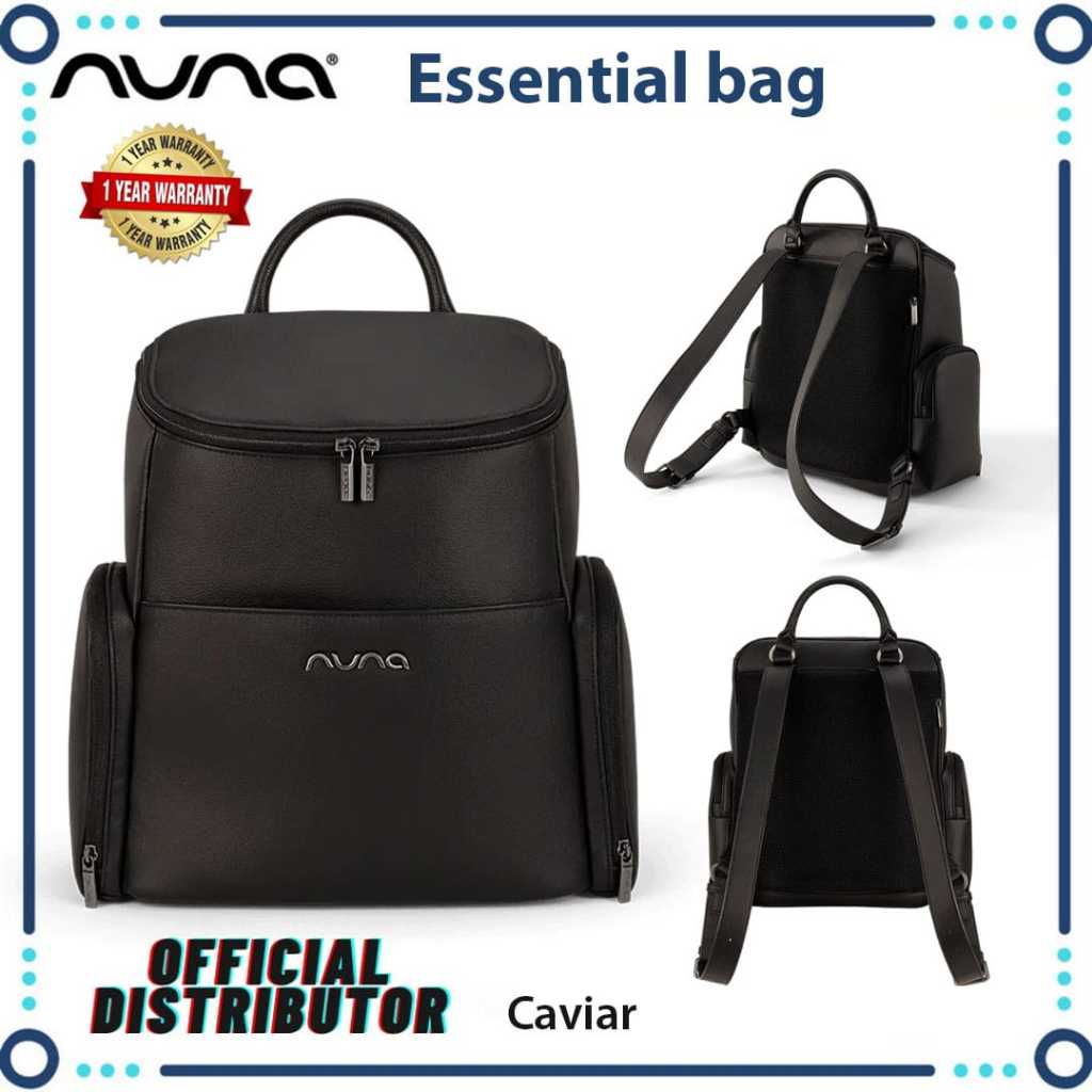 Nuna Diaper Bag Essential - Caviar