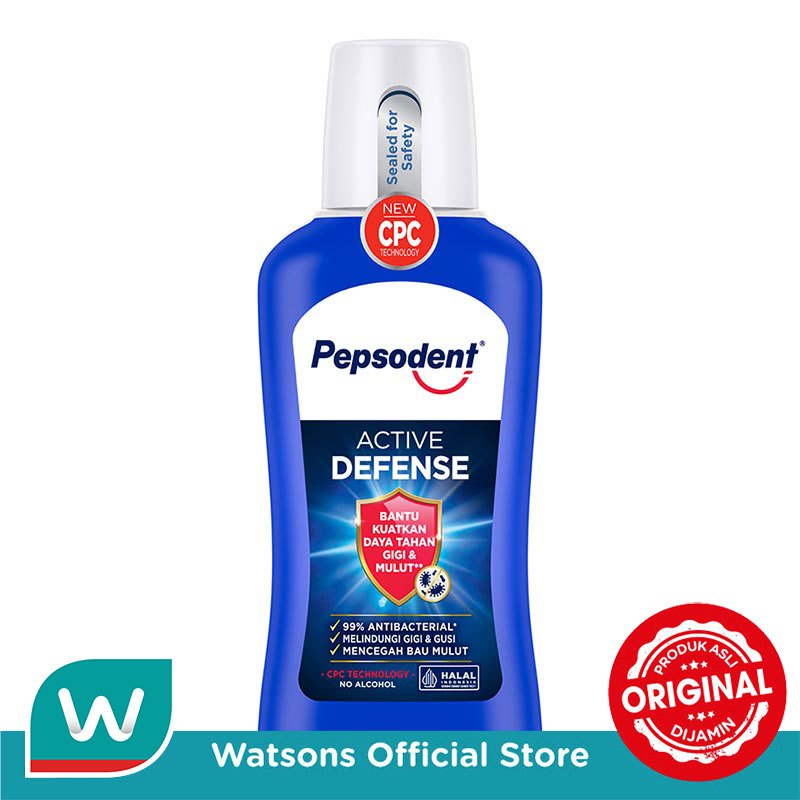 Pepsodent Mouthwash Active Defense 300ml