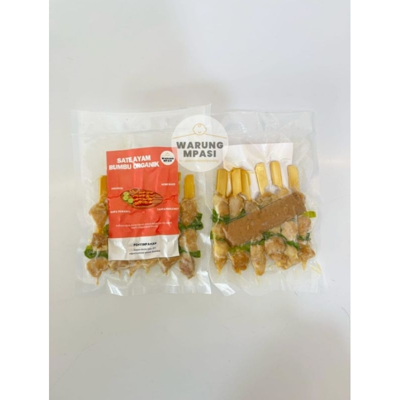 

Sate Ayam Bumbu Organik