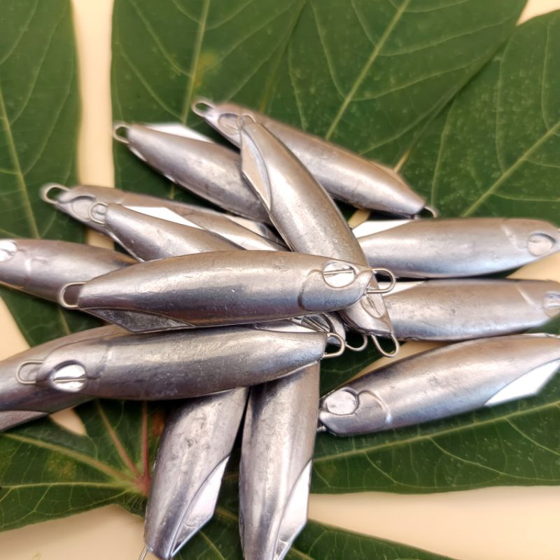 Blank metal jig mentah halus cetakan CNC | Diploxlure