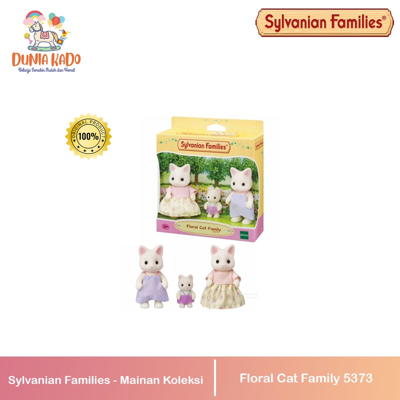 Sylvanian Families Floral Cat Family 5769
