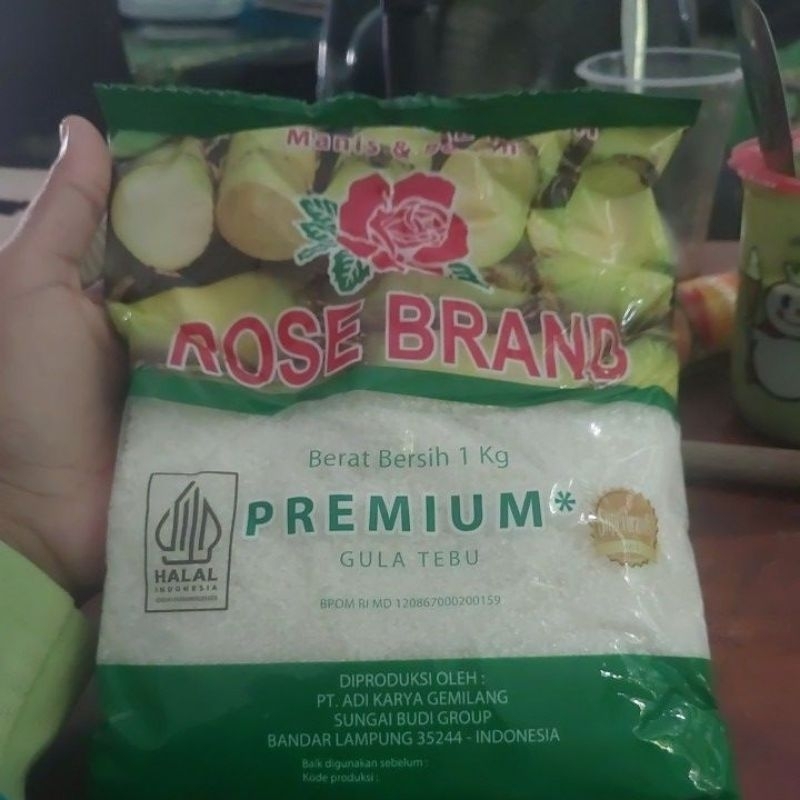 

gula kemasan 1 kg rose brand