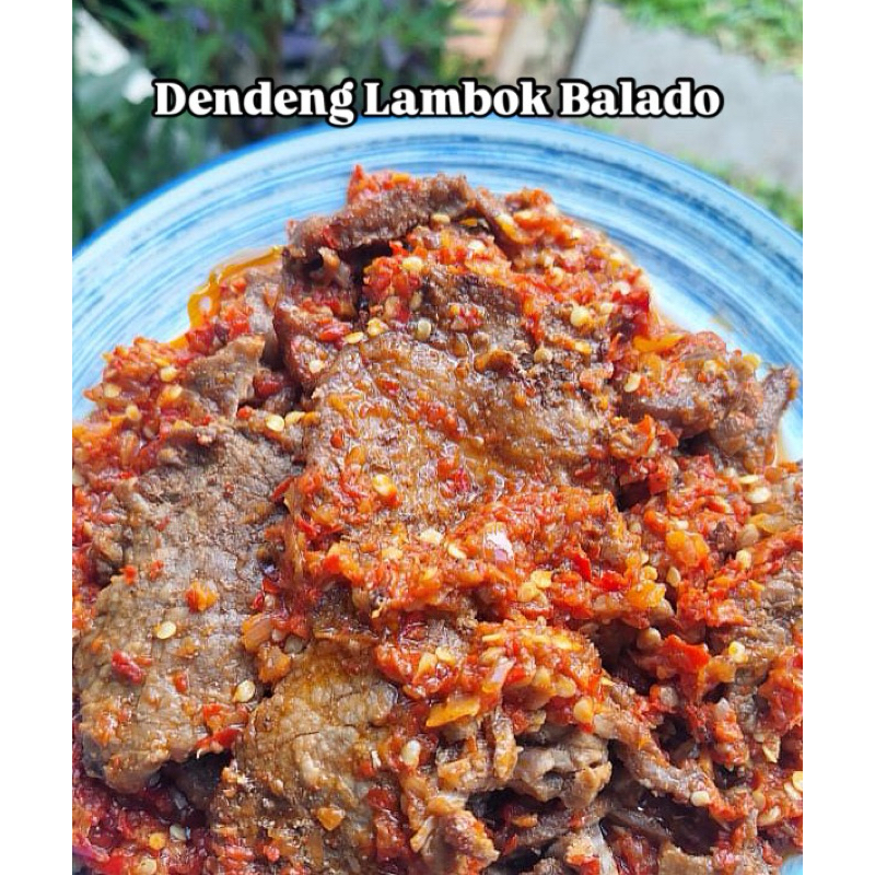 

Dendeng Balado Lembut Khas Minangkabau Bukittinggi 250gr, 500gr, 1kg