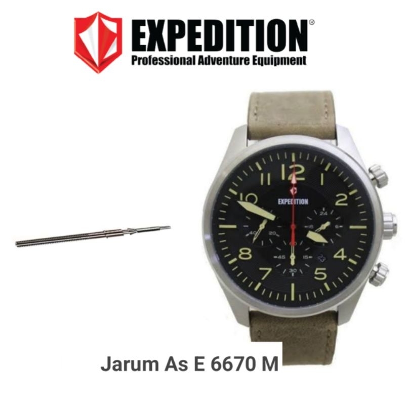 Jarum As / Stem Jam Tangan Expedition Tipe E6670M Original