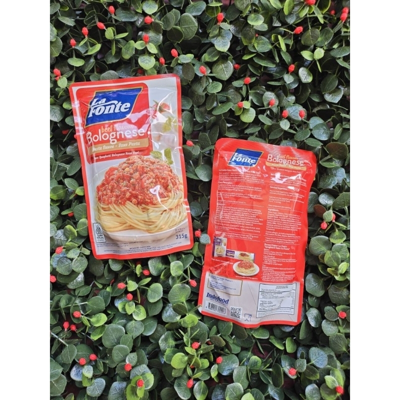 

LA FONTE SAUS PASTA BOLOGNESE 315 GR