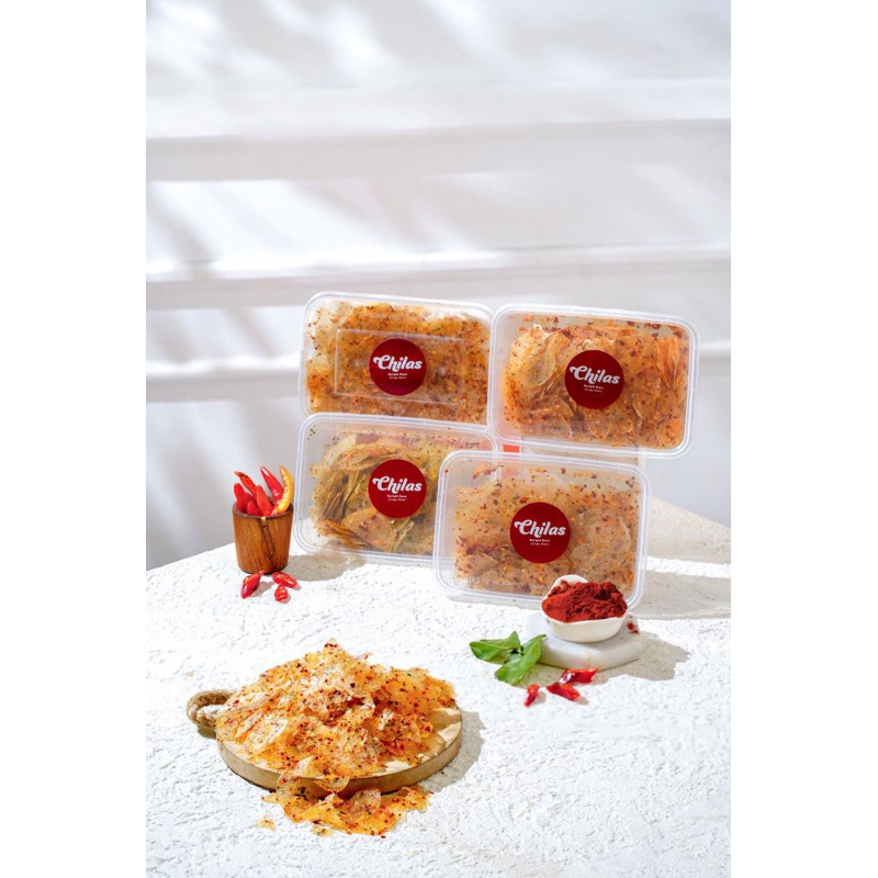 

KERIPIK KACA 4 BOX(400GR) CAMILAN CEMILAN KERIPIK KRIPCA SINGKONG CHIPS SNACKS PEDAS FOOD SNACK