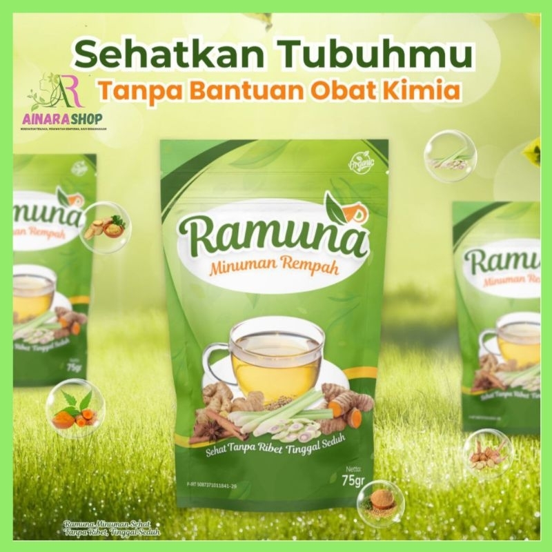 

Ramuna Minuman Teh Herbal Asli Rempah Indonesia