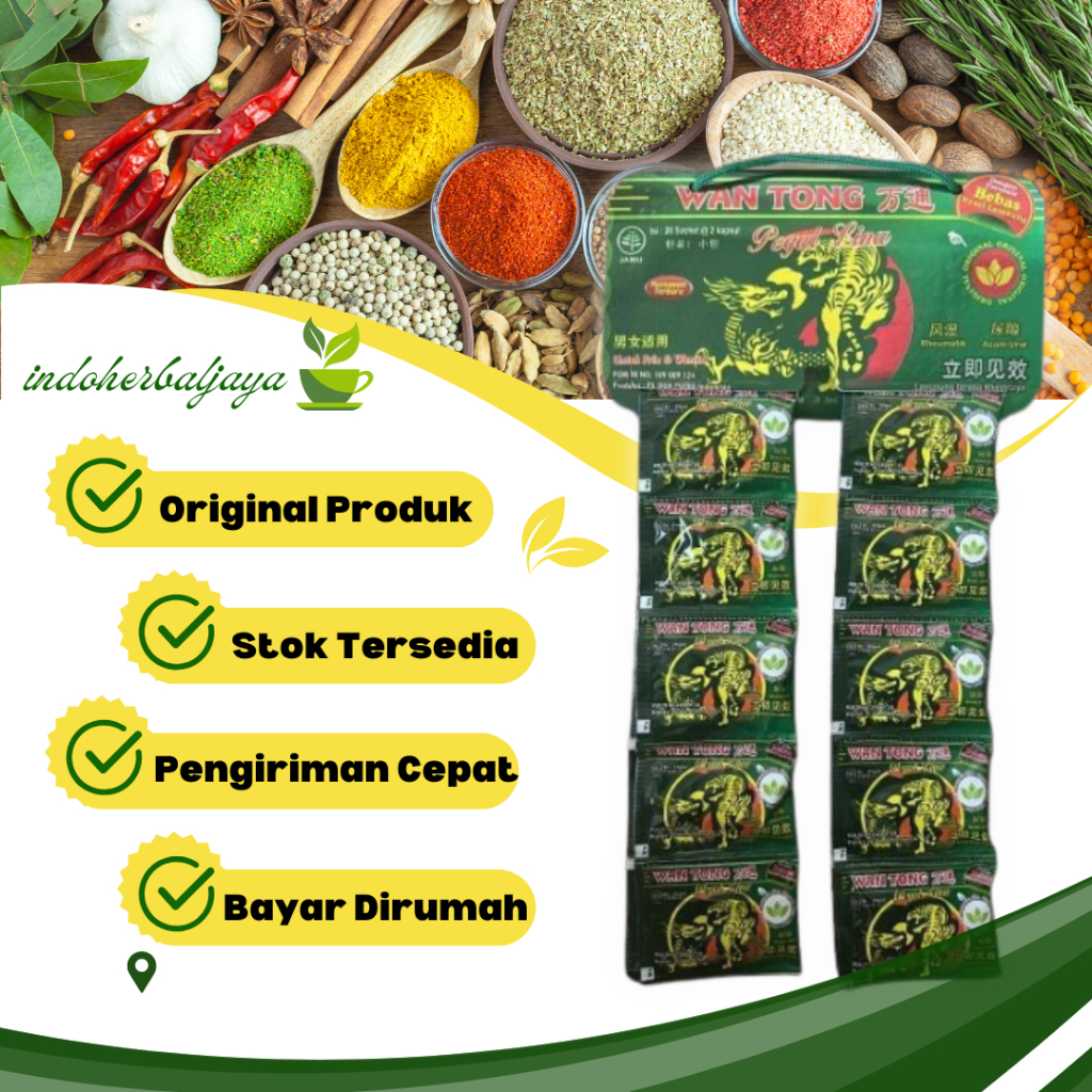 

Wan-Tong Kapsul Original 20 Sachet
