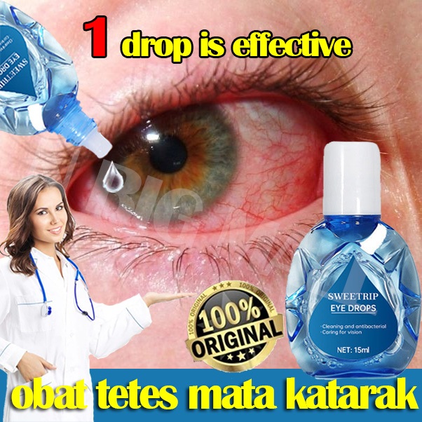Obat tetes mata Eye drop Obat mata minus Obat Mata Katarak  Obat mata merah Penglihatan Buram Alami 