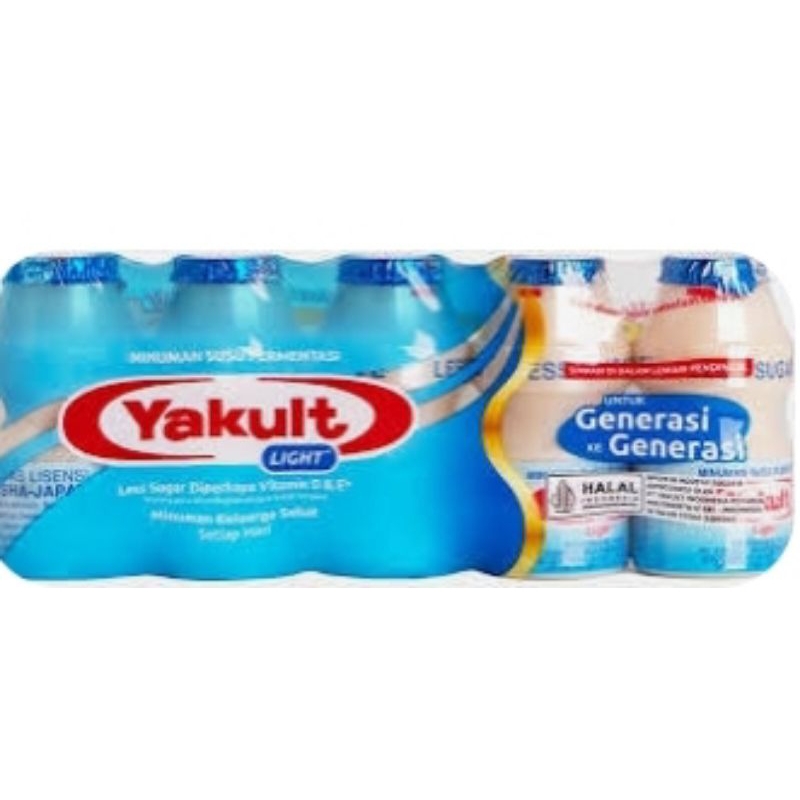 

Yakult light ( less sugar )