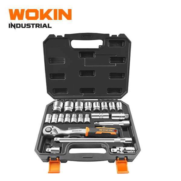 WOKIN 22PCS 1/2″ DRIVE SOCKET SET (INDUSTRIAL)