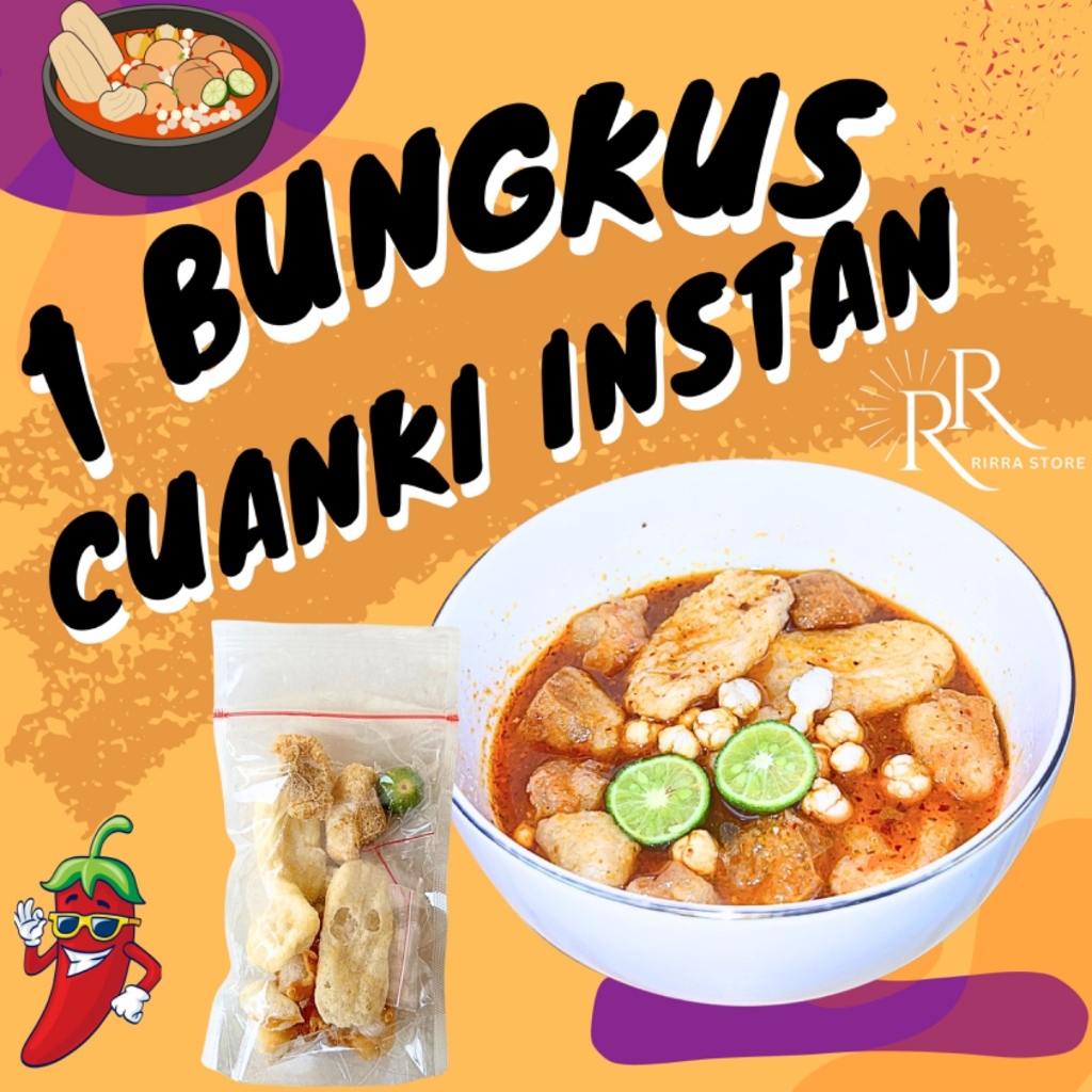 

1 BUNGKUS CUANKI INSTAN HOTPOT INSTAN Makanan Food Kaldu Pedas
