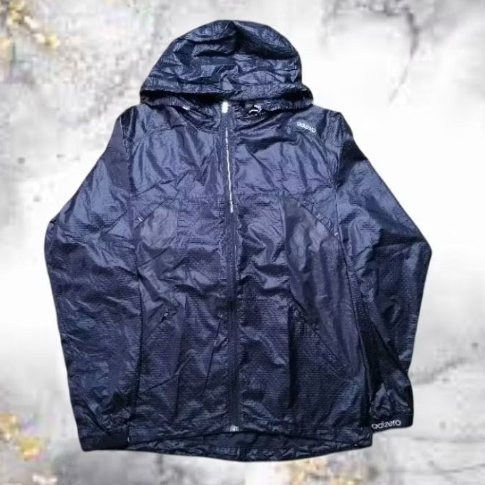 Jaket Adidas Outdoor Windbreaker Jacket Waterproof Hiking Hangout Motoran Sport Branded