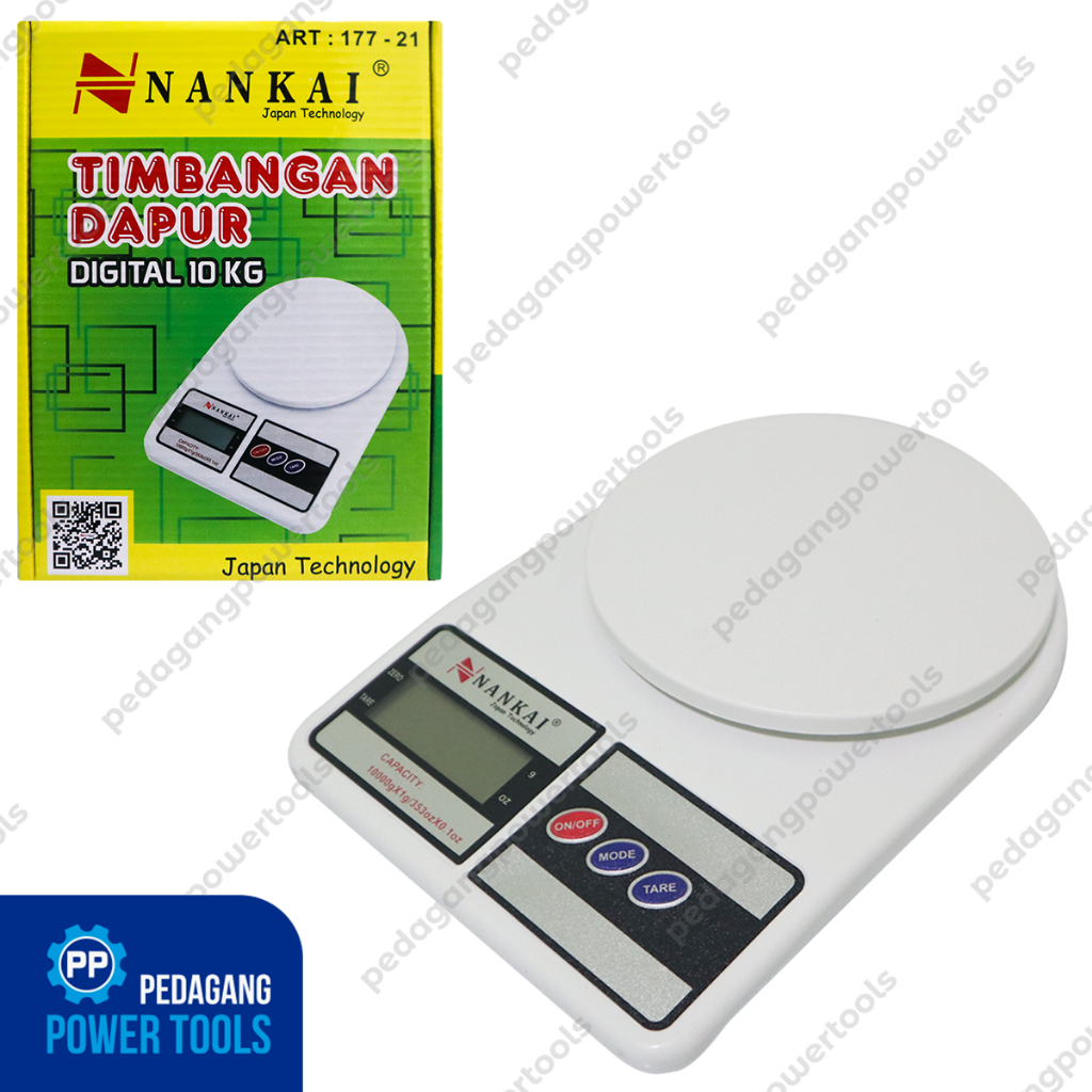 NANKAI TIMBANGAN DAPUR DIGITAL 10 KG - TIMBANGAN KUE 10KG 177-21 JunDW